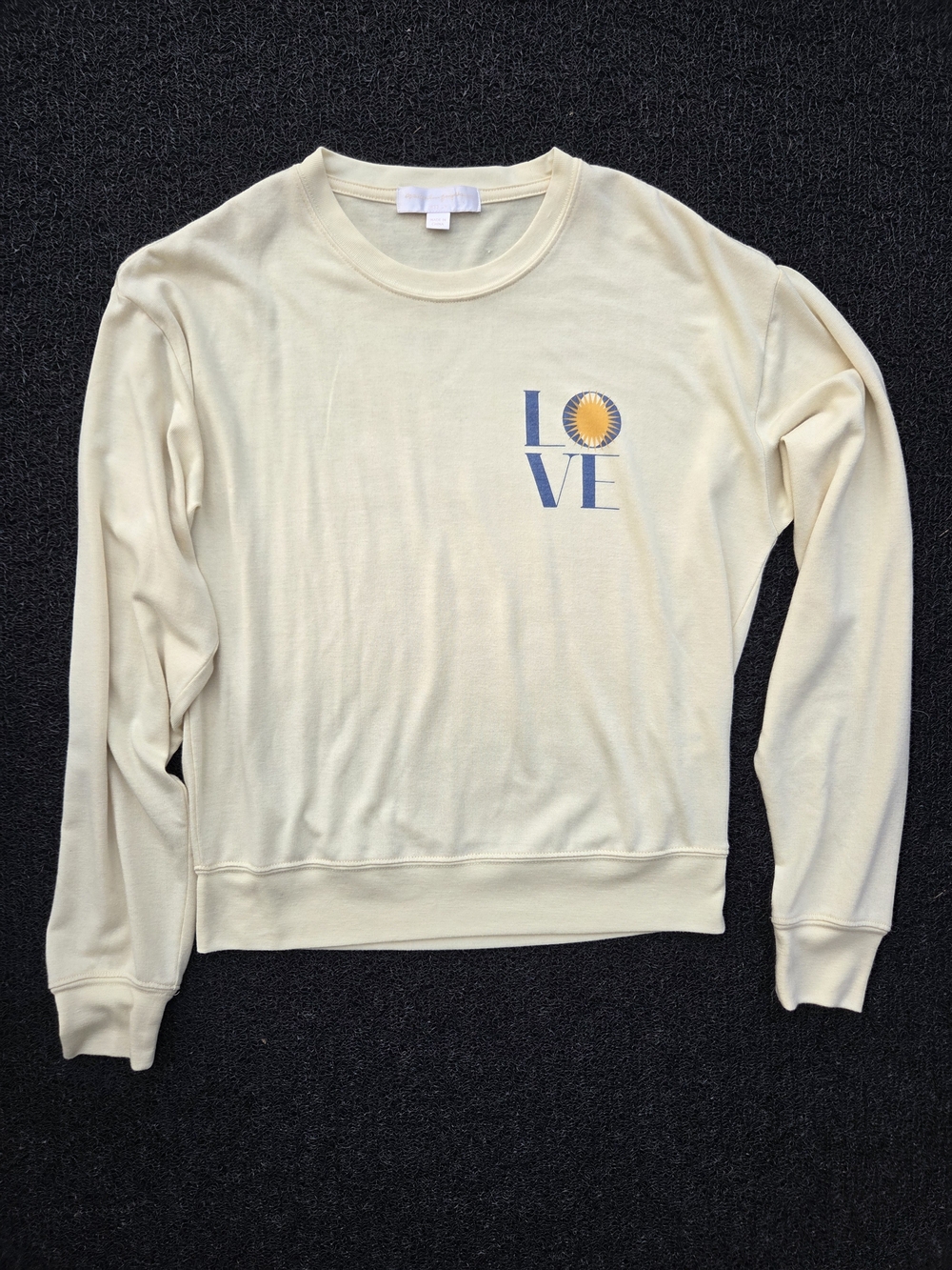 Spiritual Gangster Savasana Love Crewneck Sweatshirt Size Medium - Picture 4 of 6